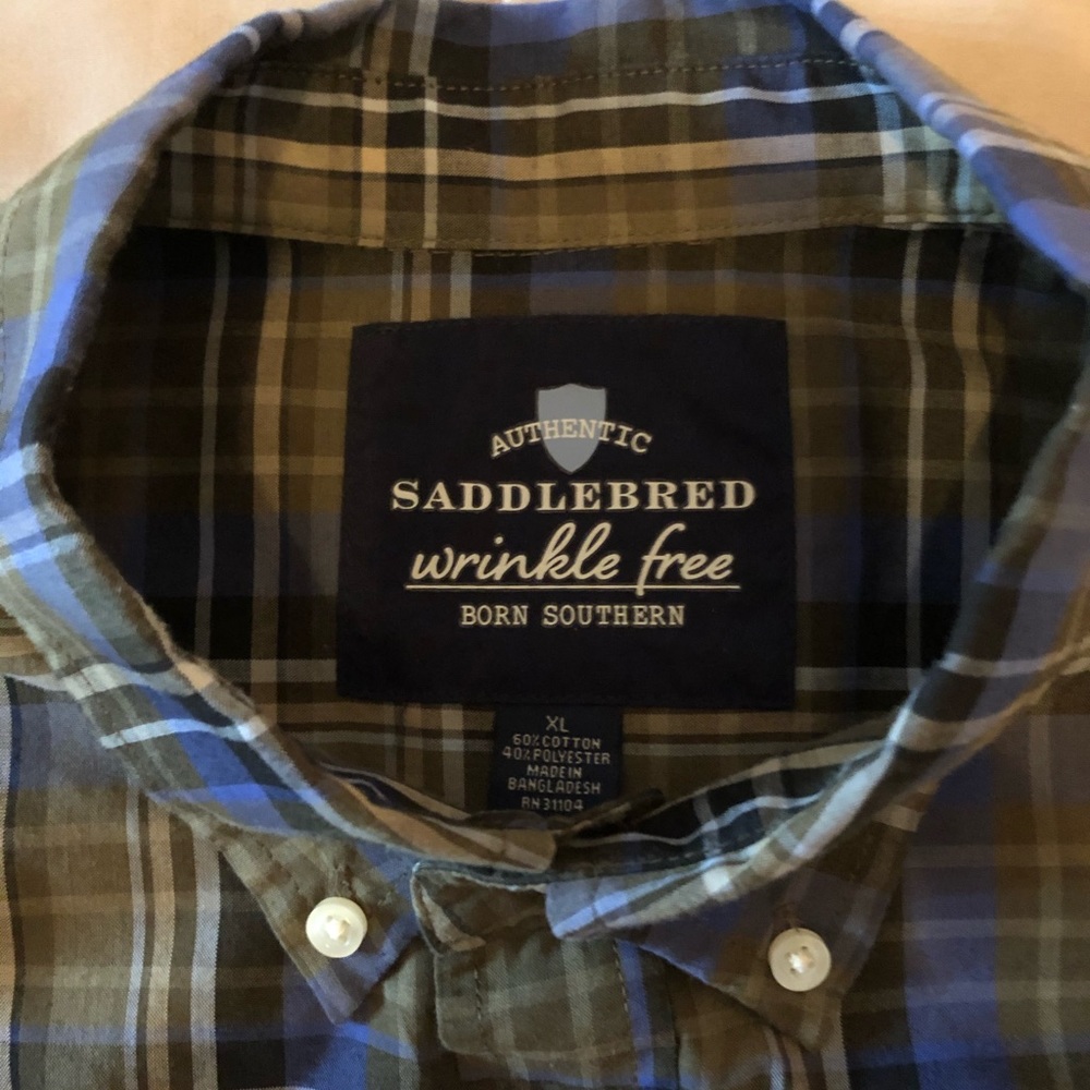 Sadlebred Dress Shirt XL